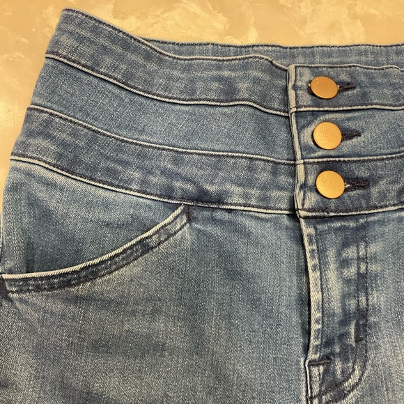 J Brand High Waist Three-Button Four-Pocket Jeans, Slim Leg, Sz 25” x 29” Inseam - Picture 3 of 14